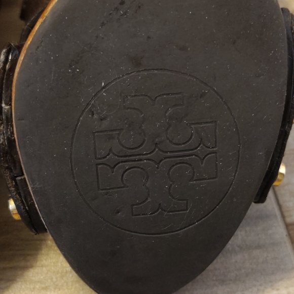 Tory Burch Jodie Tumbled Leather, Size 5 - Picture 4 of 6